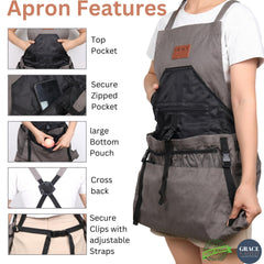 Gardening Apron displayed in gift box