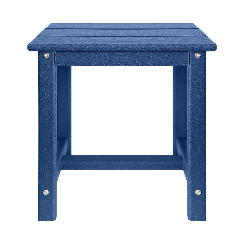 GARDENSTAR Adirondack Square Side Table dimensions visual