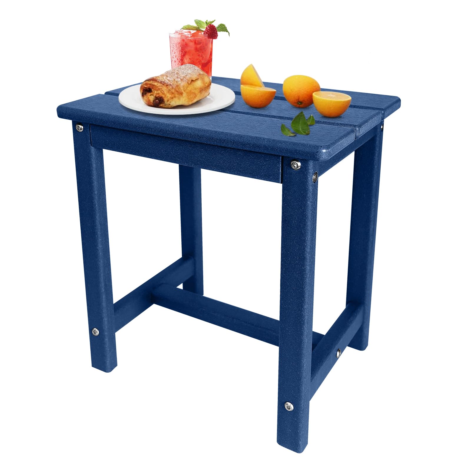GARDENSTAR Adirondack Square Side Table displaying multiple color options