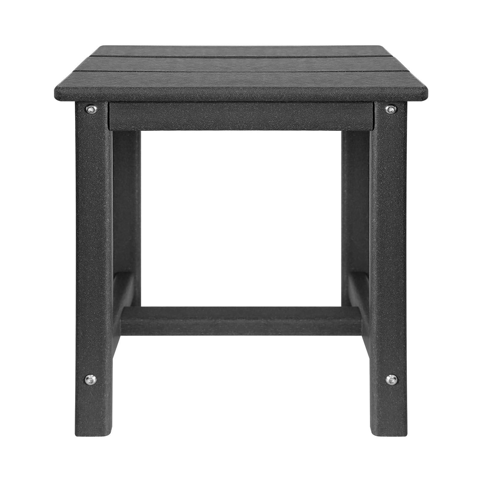 GARDENSTAR Adirondack Square Side Table with books and drinks