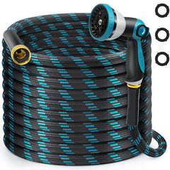 Gardentime 100FT non-expandable garden hose front view