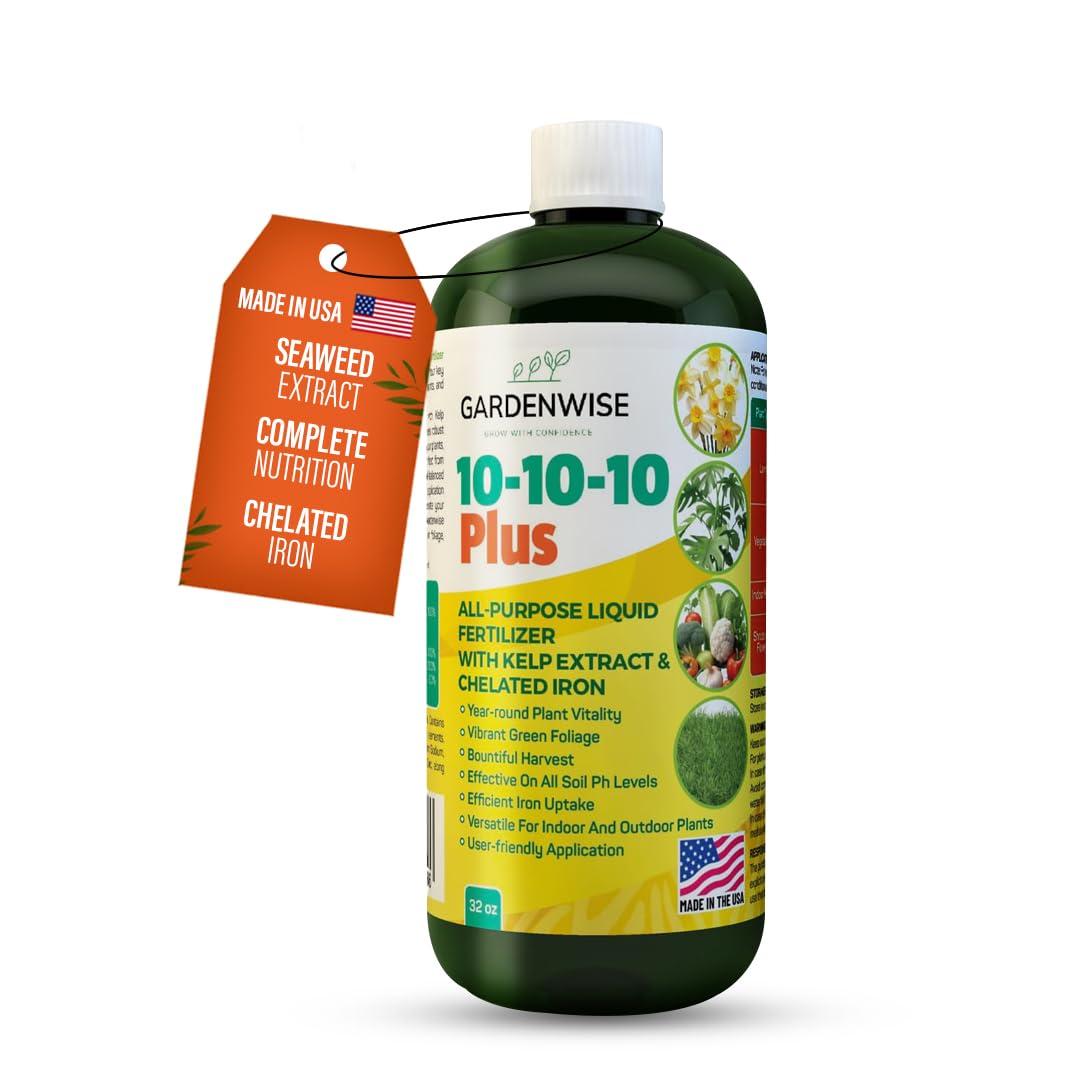 GARDENWISE 10-10-10 Liquid Fertilizer with seaweed extract