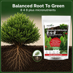 GARDENWISE Evergreen Fertilizer bag side view