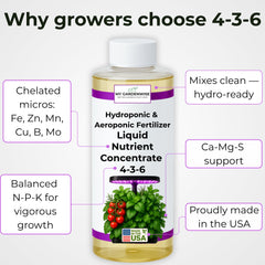 GARDENWISE Liquid Plant Food label close-up