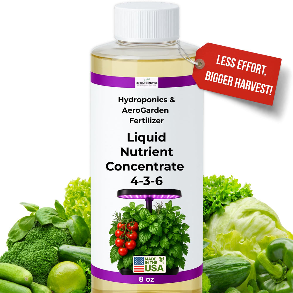 GARDENWISE Liquid Plant Food packaging with safety cap