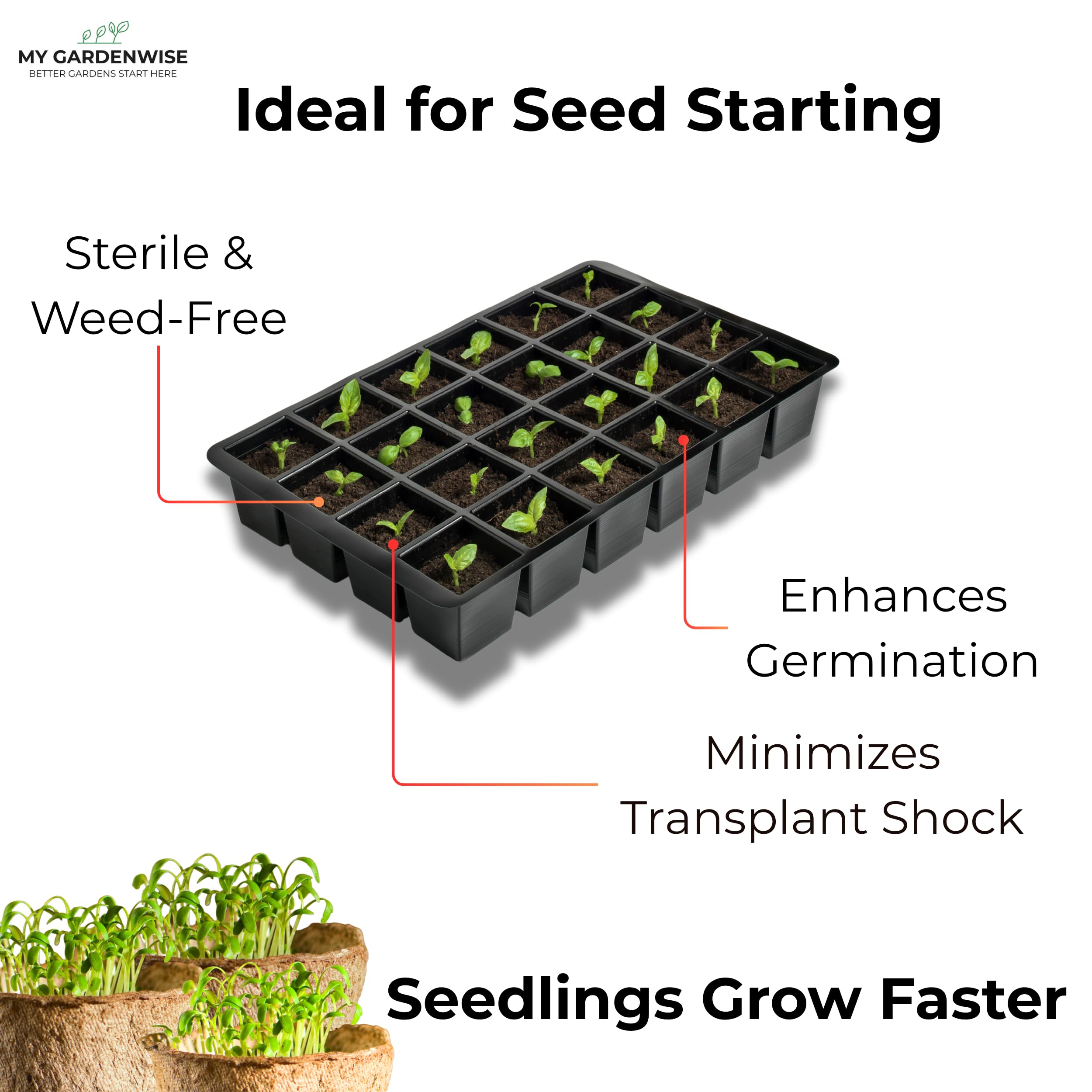 GARDENWISE peat moss used in potting soil mix