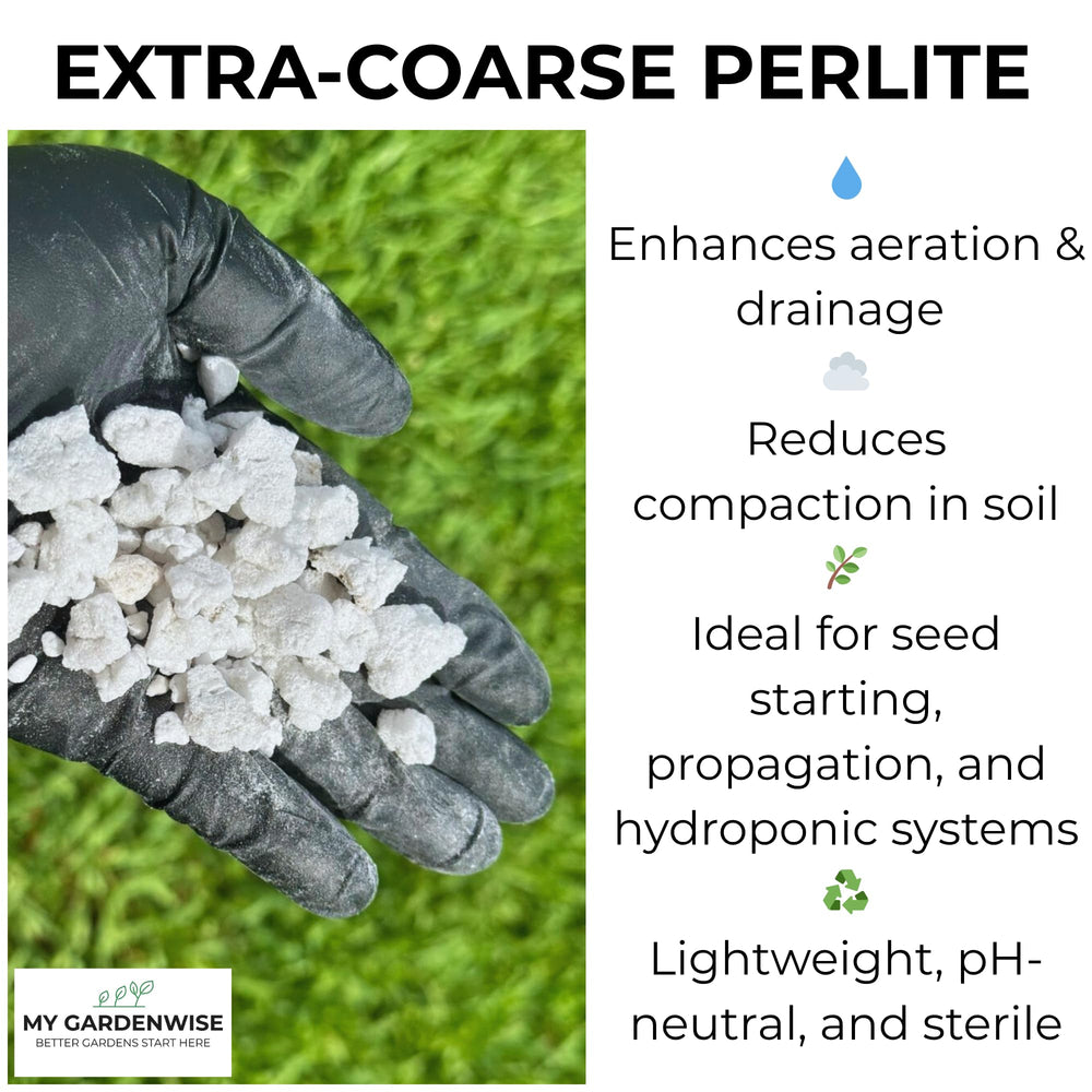 GARDENWISE Perlite in use for succulent plants