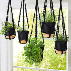 GARDIFE 35-inch hanging planter displaying an indoor plant