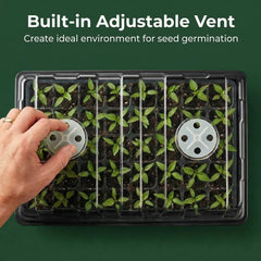 Gardzen seedling starter trays with 40-cell capacity