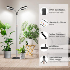 Garpsen Halo Grow Light base with stability pads