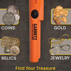 Garrett Pro-Pointer AT in use underwater for treasure hunting