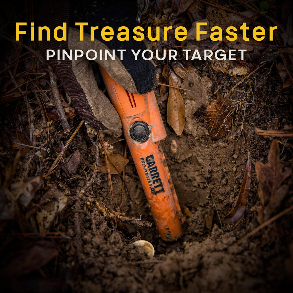 Garrett Pro-Pointer AT showing built-in ruler and lanyard loop