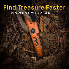 Garrett Pro-Pointer AT showing built-in ruler and lanyard loop