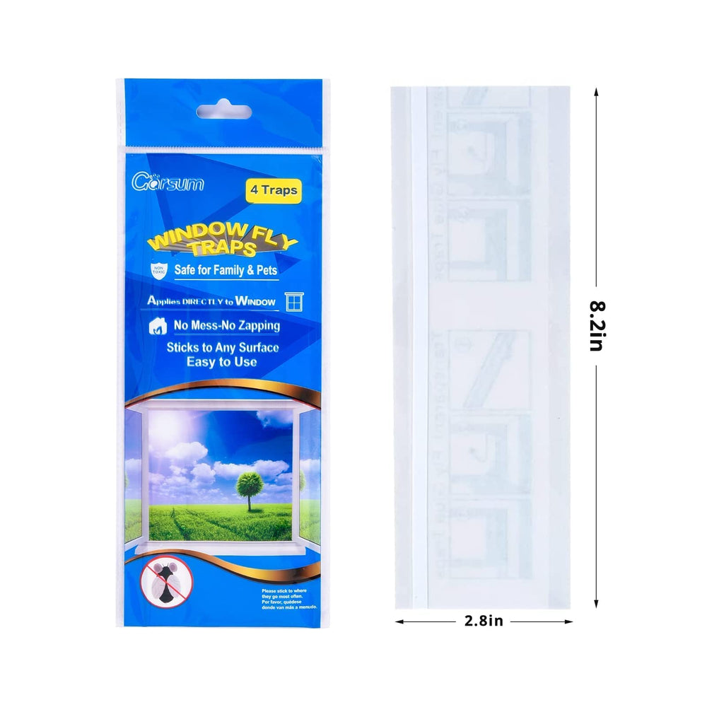 Garsum fly traps packaging side view