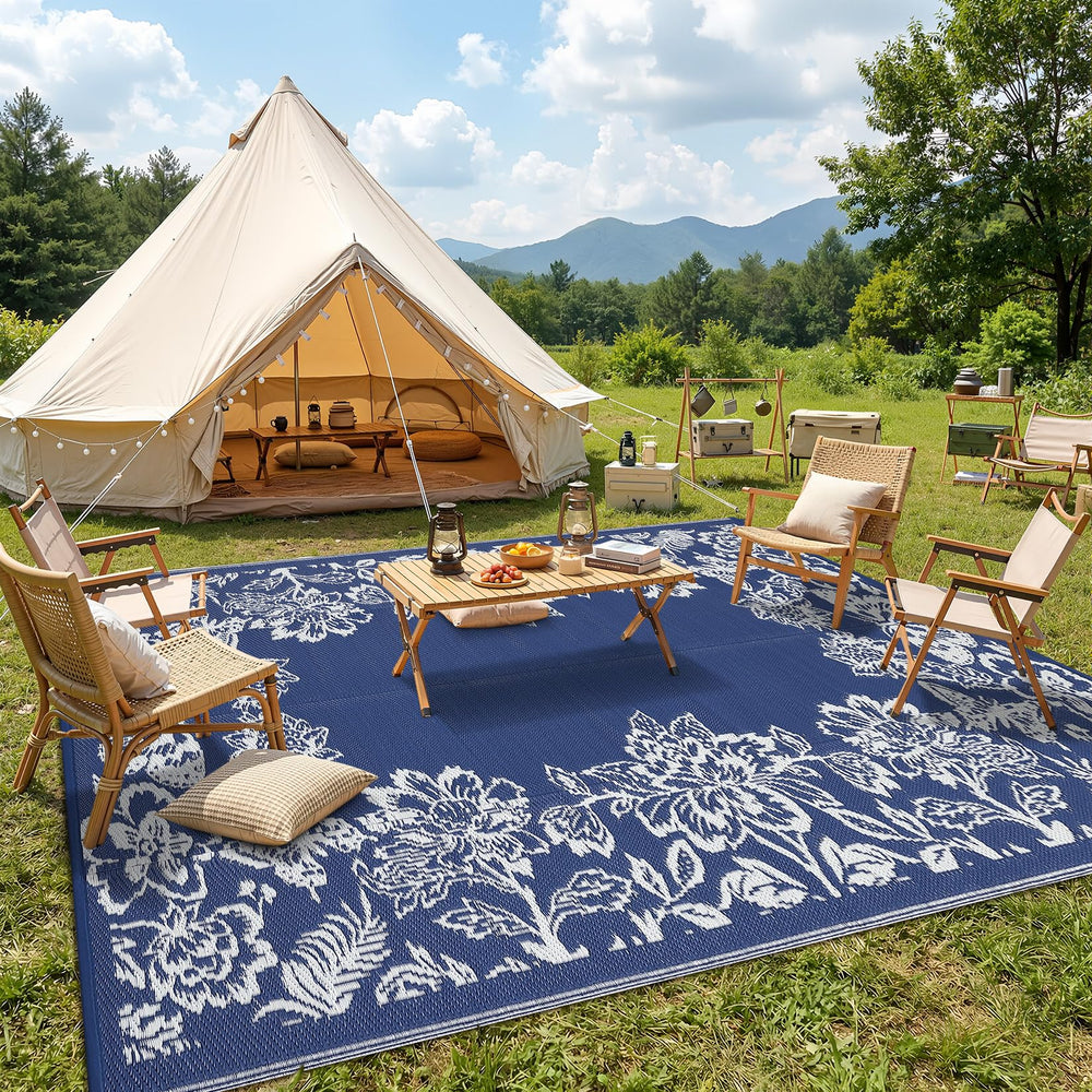 Garvee Outdoor Rug 9' x 12' packaging view