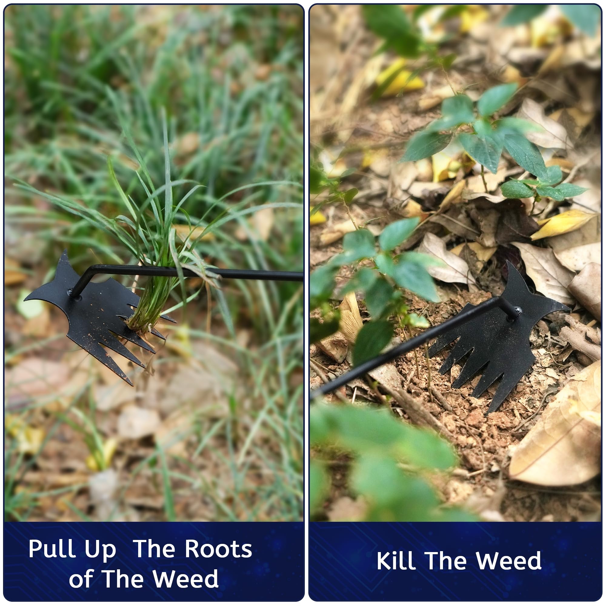 GasBRUH weed burner in use outdoors clearing weeds