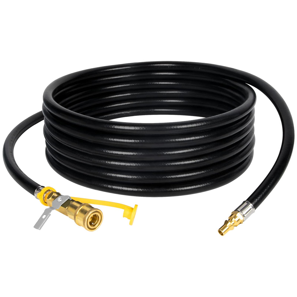 GASPRO 12ft RV Propane Quick Connect Hose front view