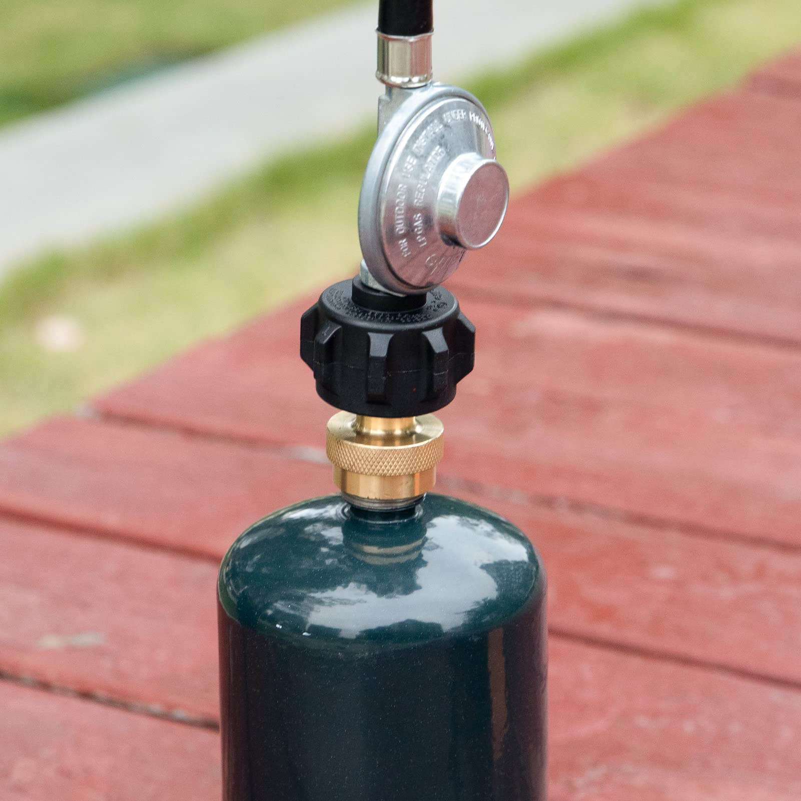 GASPRO propane adapter side view