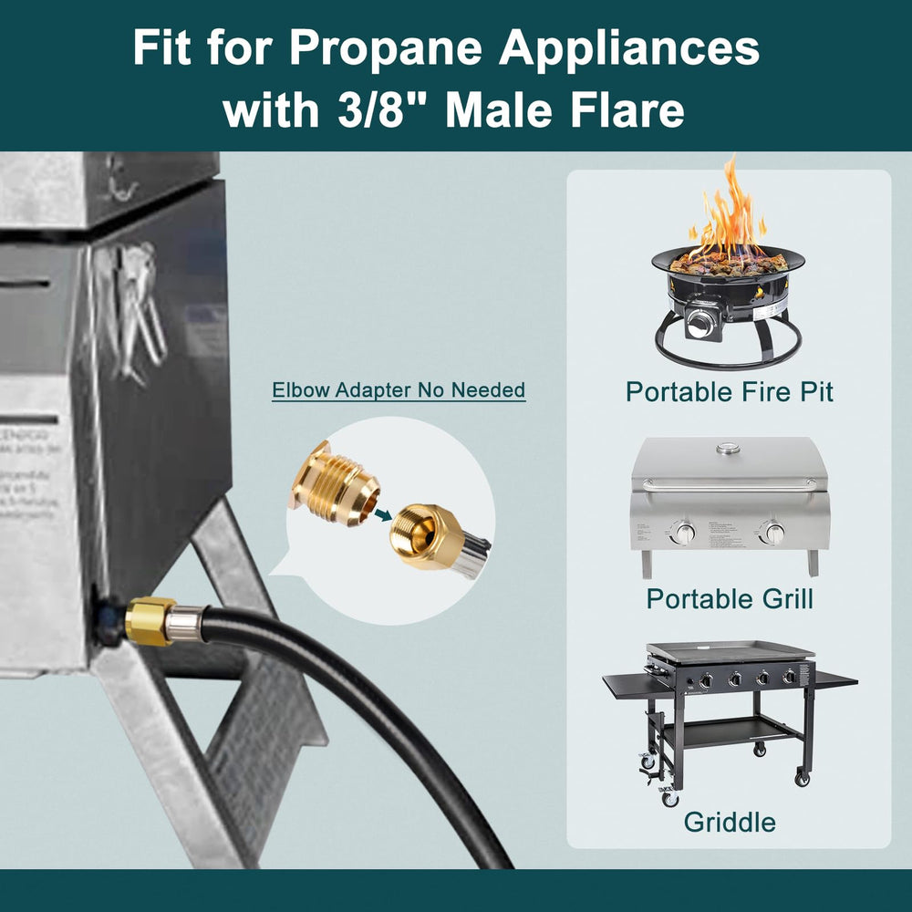 GASPRO propane hose packaging and details