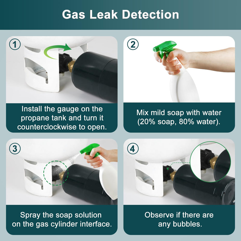 GASPRO Propane Refill Adapter being used to refill 1 lb cylinder