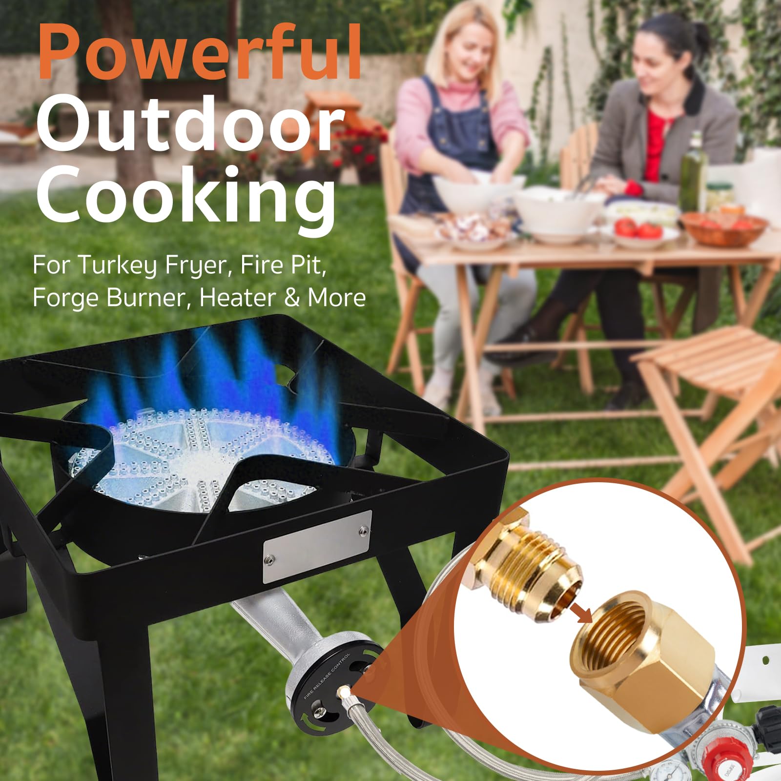 GASPRO propane regulator packaging with product details