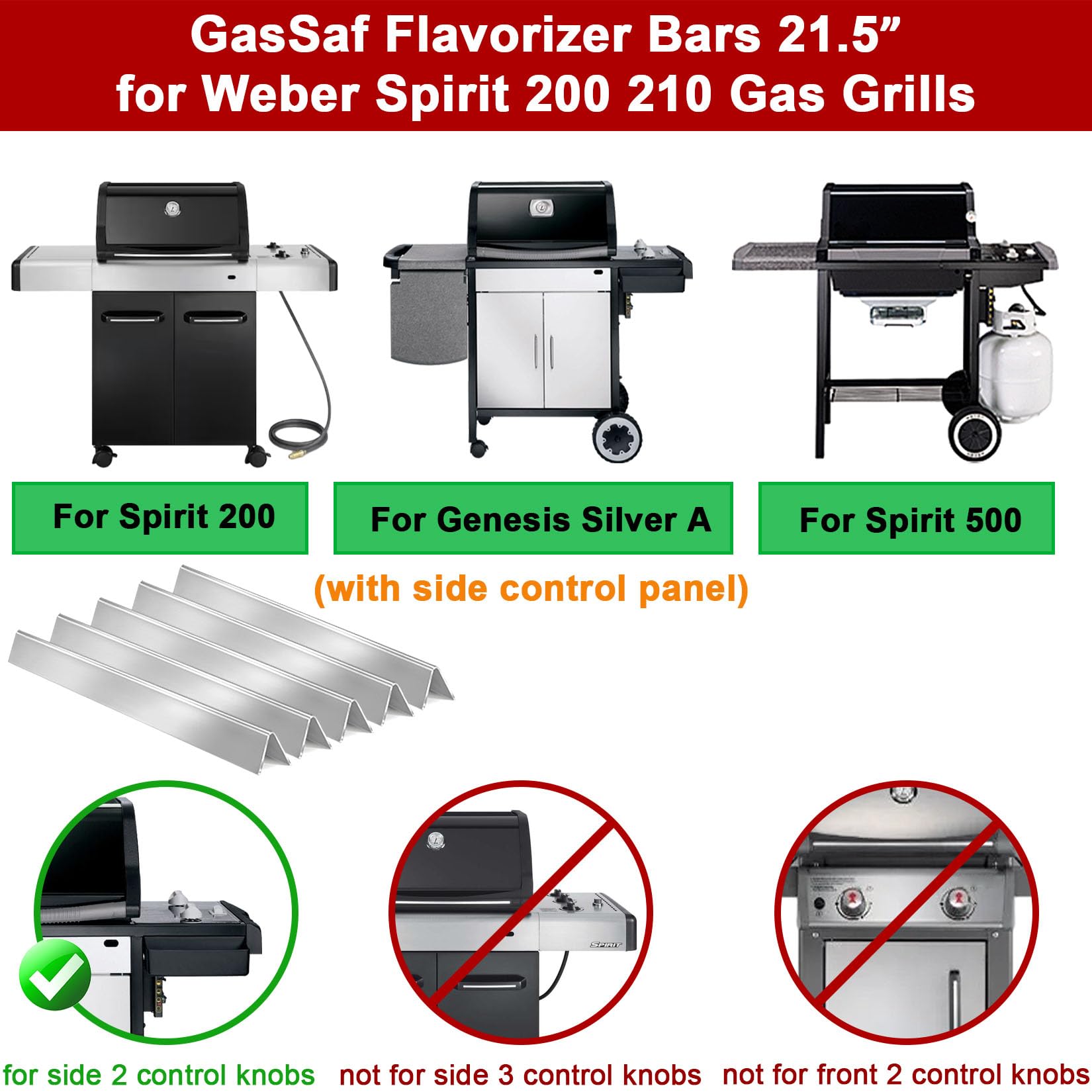 GasSaf Flavorizer Bars in original packaging