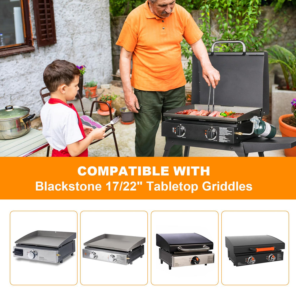 GasSaf Griddles Regulator compatibility with propane tank
