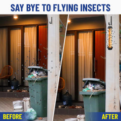 GATCH Fruit Fly Trap in outdoor setting, effective against wasps