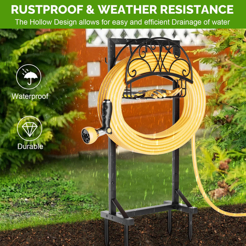 GAVISCITY Garden Hose Holder assembly instructions