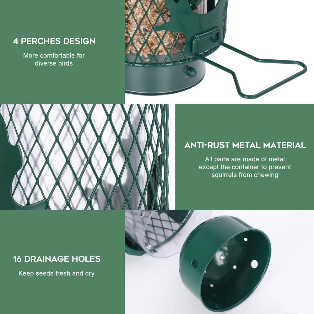 Gbekery Bird Feeder hanging wire included