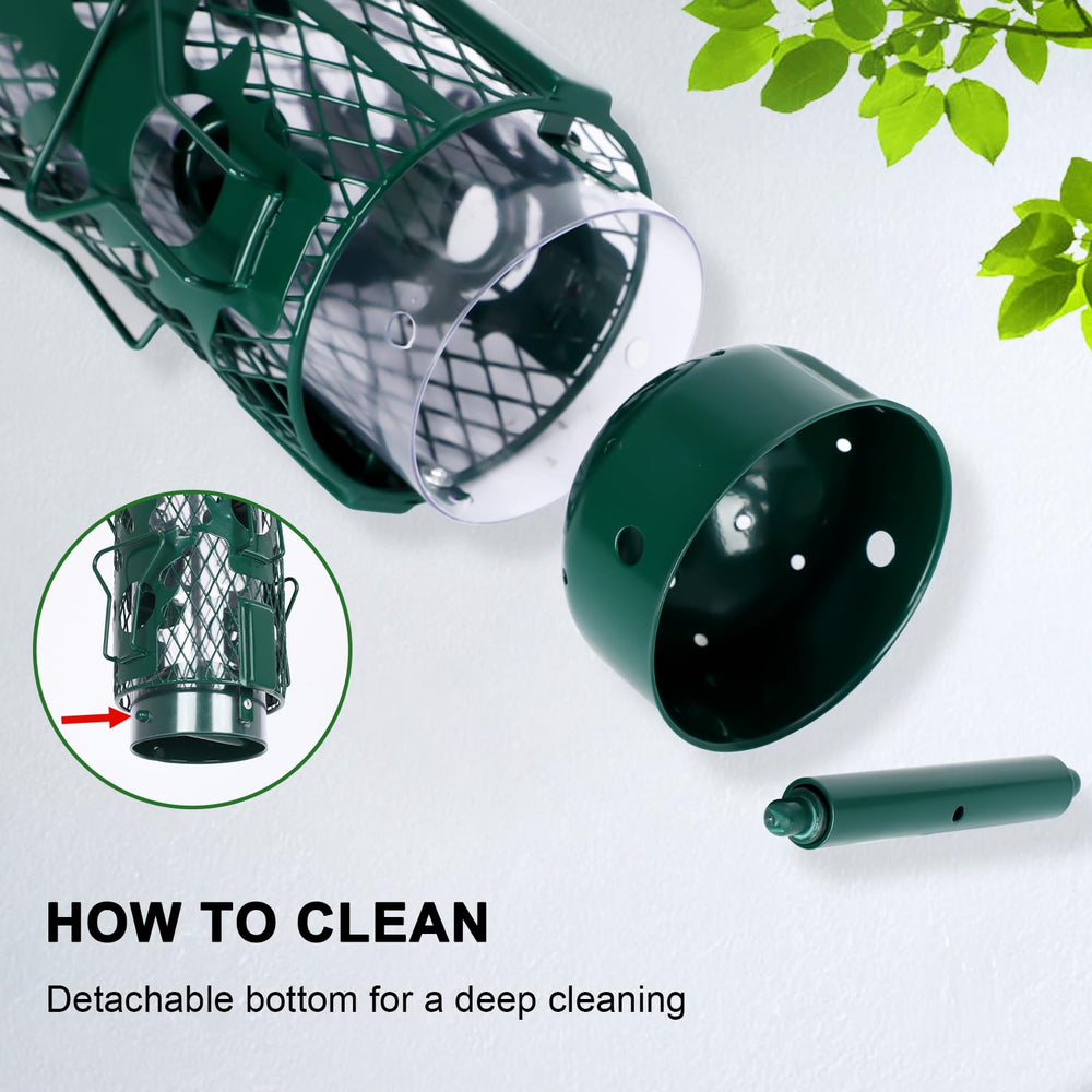 Gbekery Bird Feeder in outdoor garden setting
