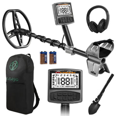 Gbnryg Metal Detector M55J backlit display front view