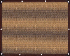 GCEXDLDP 4x6FT brown shade cloth front view