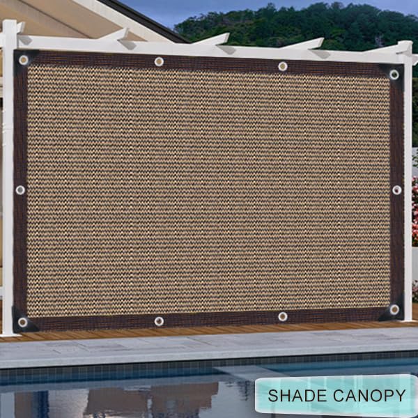 GCEXDLDP shade cloth used as privacy screen
