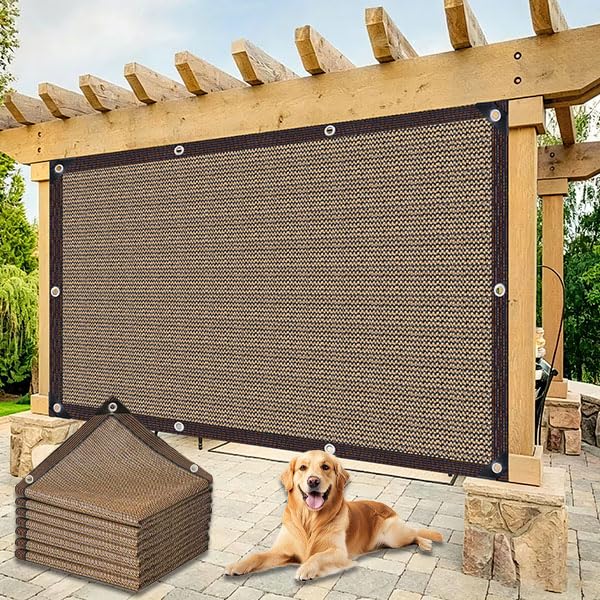 GCEXDLDP shade cloth with grommets close-up