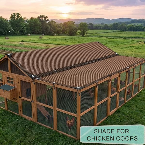 GCEXDLDP shade cloth with plants underneath
