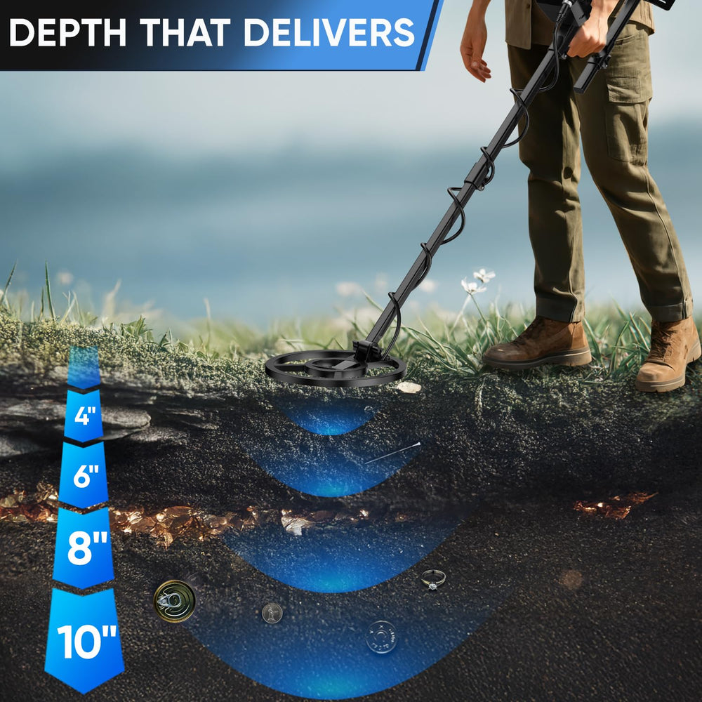 GDDREAM Metal Detector MD7011 carrying bag included