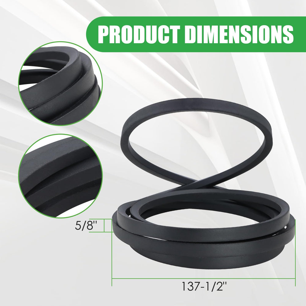GEATaaT Mower Deck Belt details on compatible models