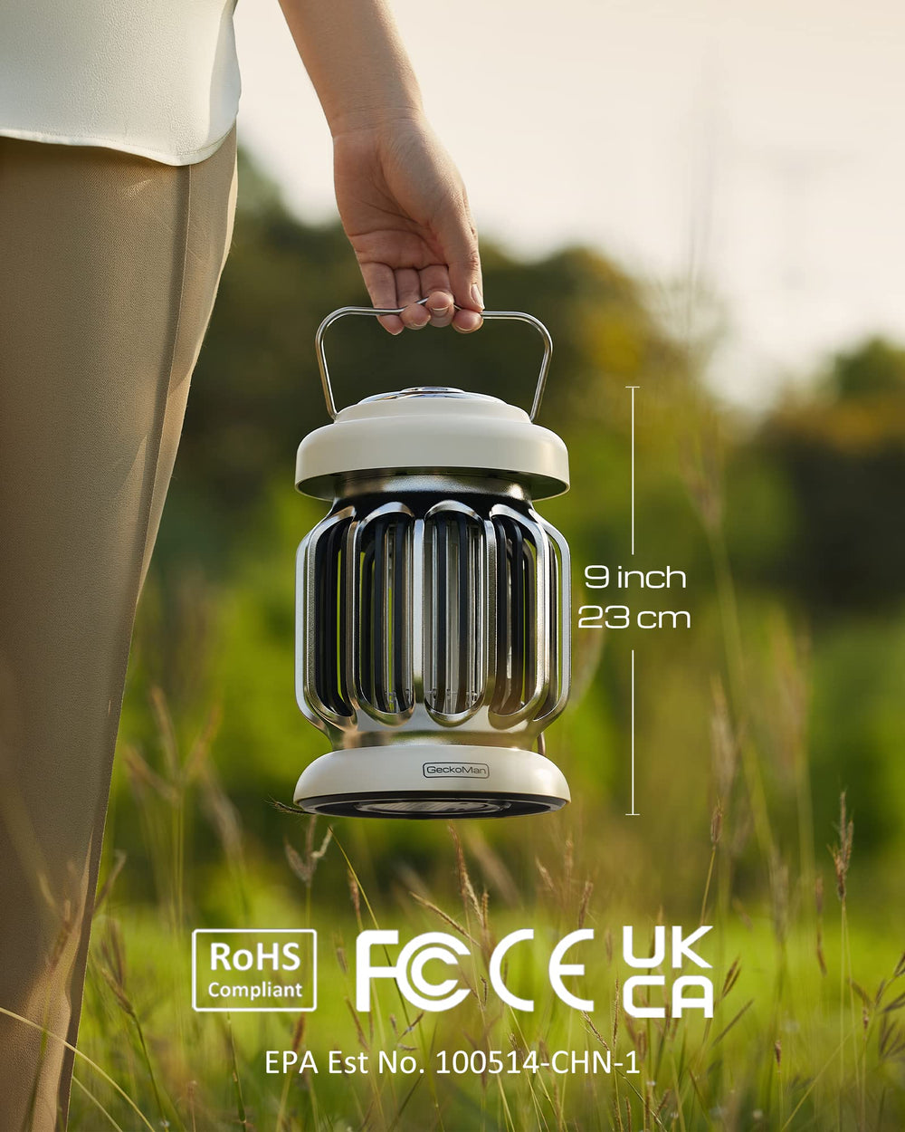 GeckoMan Bug Zapper packaging image