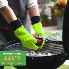GEEKHOM BBQ Gloves in a kitchen setting