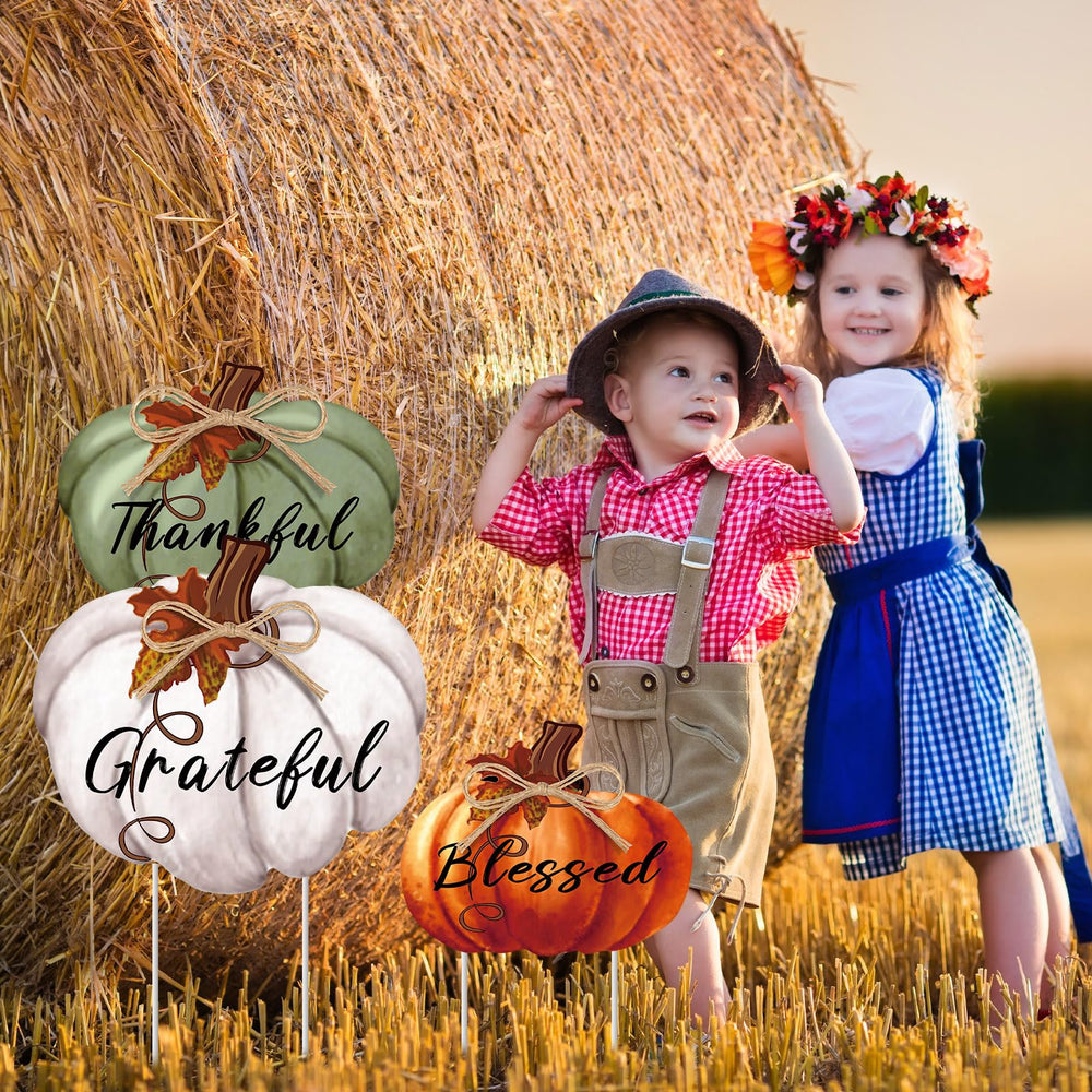 Geetery yard signs package including stakes and rope