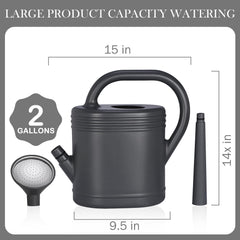 gegemaoyi 2 Gallon Watering Can with detachable nozzle