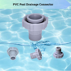 GekLiGuLu Pool Drain Adapter installed on a pool