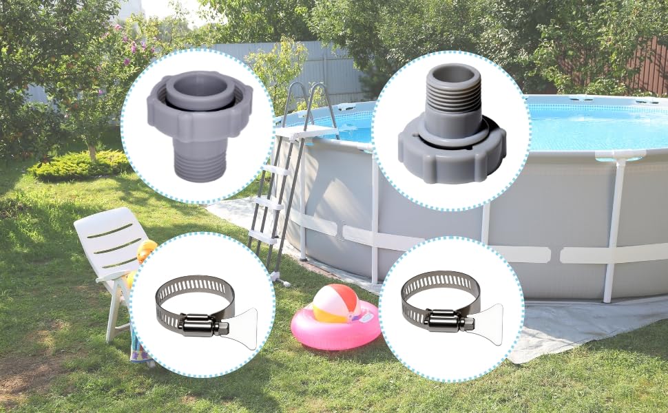 GekLiGuLu Pool Drain Adapter packaging