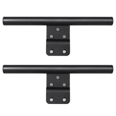 GENARMOR Generator Cover Height Extension Brackets front view, black