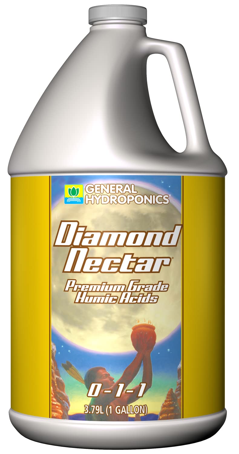 General Hydroponics Diamond Nectar Liquid Fertilizer 1 Gallon front view