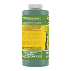 General Hydroponics FloraGro 2-1-6 Plant Food 16 oz pouring into a measuring cup