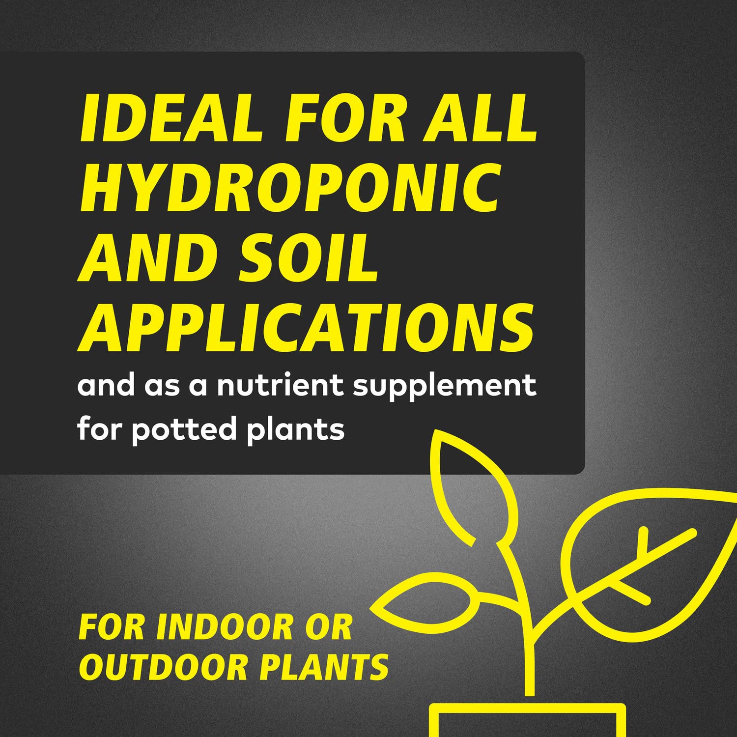 General Hydroponics FloraMicro nutrient bottle with label