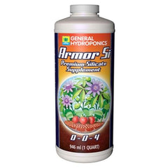 General Hydroponics GH Armor Si Quart Liquid Fertilizer front view