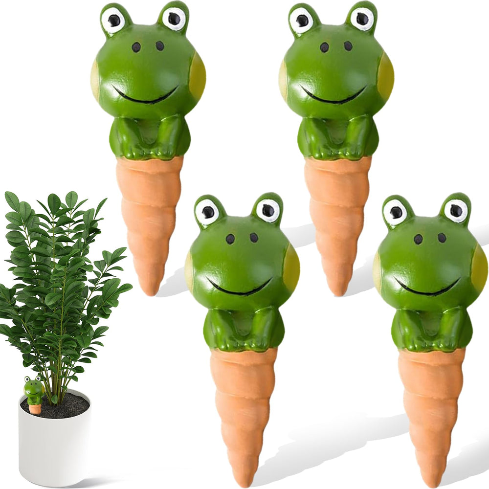 Generic Frog Shaped Self Watering Spike in terracotta